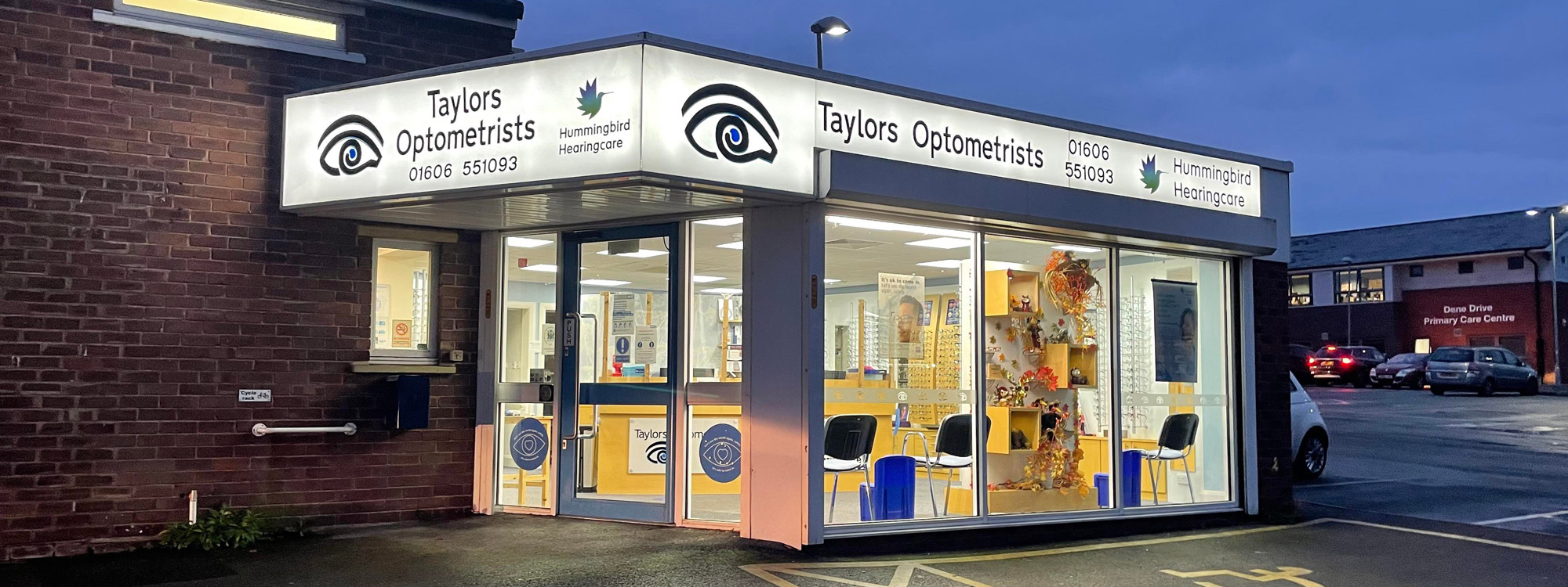 Taylor's Optometrists: Banner Image